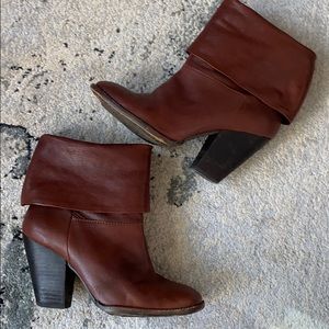 Vince Camuto Leather Booties 7.5